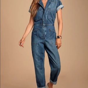 Pistola Grove Denim Utility Jumpsuit